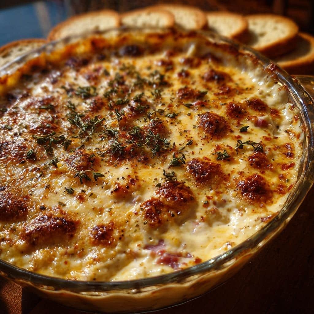 Healthy Reuben Dip - detail 1