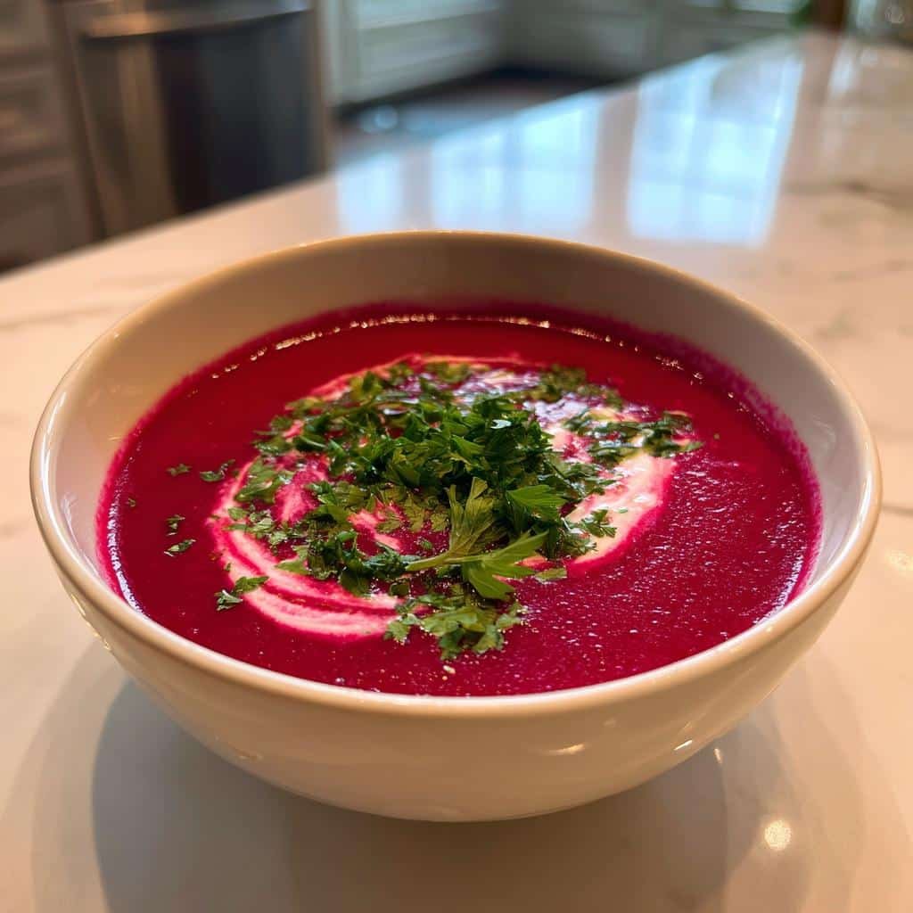 Healthy Roasted Beet Root Soup: 2 Secret Tricks for Perfection 4 Healthy Roasted Beet Root Vegetable Soup - detail 1