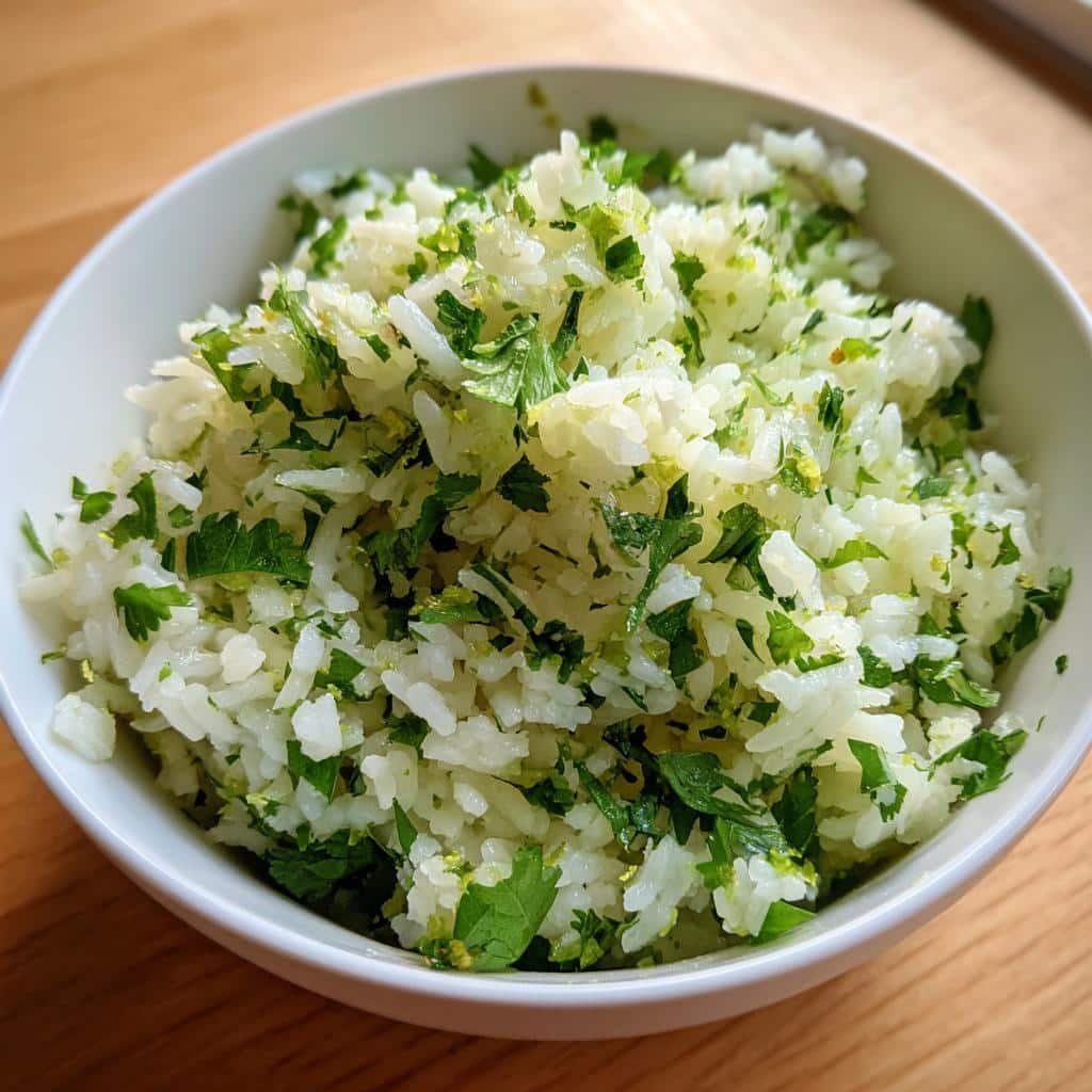 Healthy Savory Herb Rice - detail 1