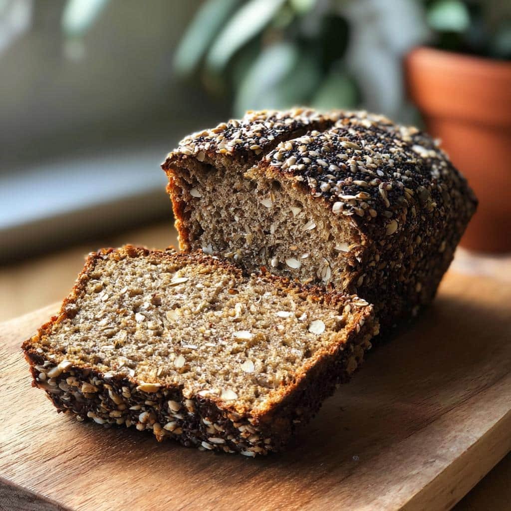 Healthy Seeded Buckwheat Bread - detail 1