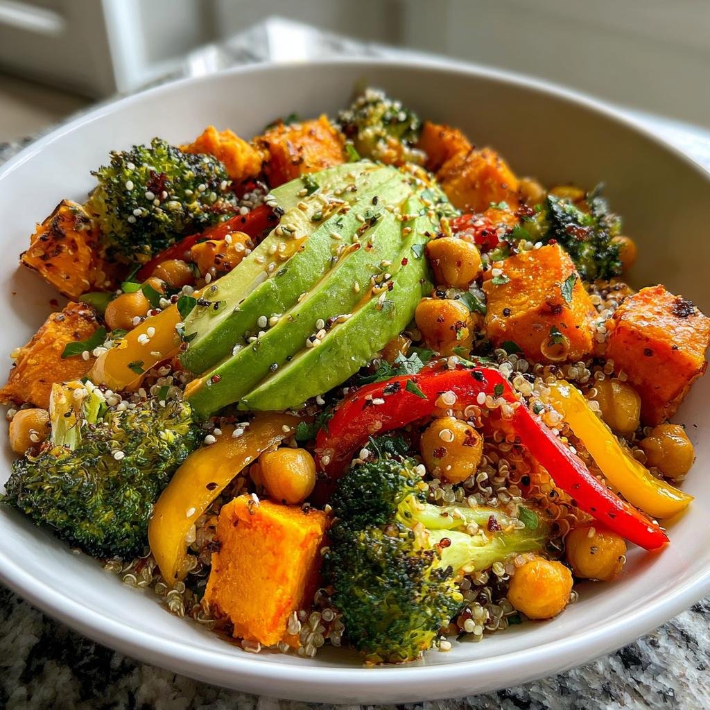Healthy Sheet Pan Dinner Bowls - detail 1