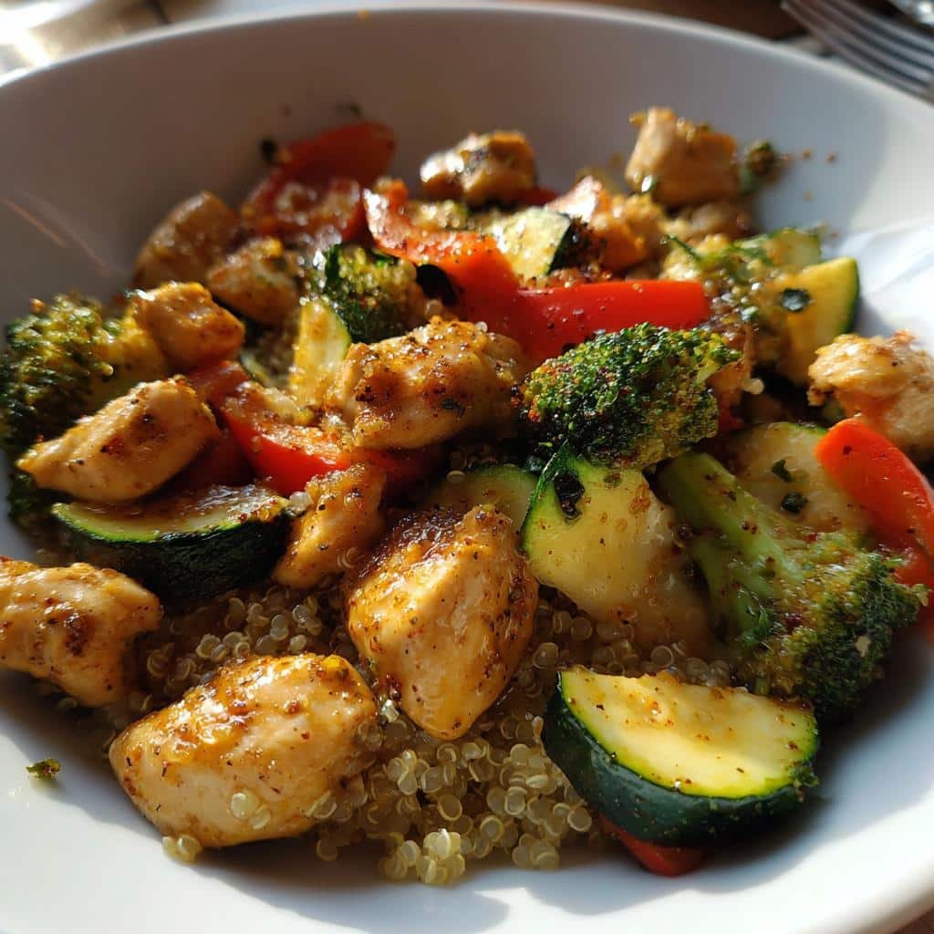 Healthy Sheet Pan Dinner Bowls - detail 1