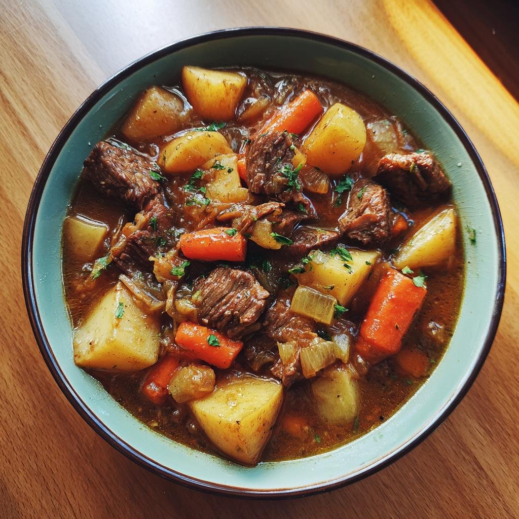 Healthy Slow Cooker Beef Stew (Classic Healthy) - detail 1
