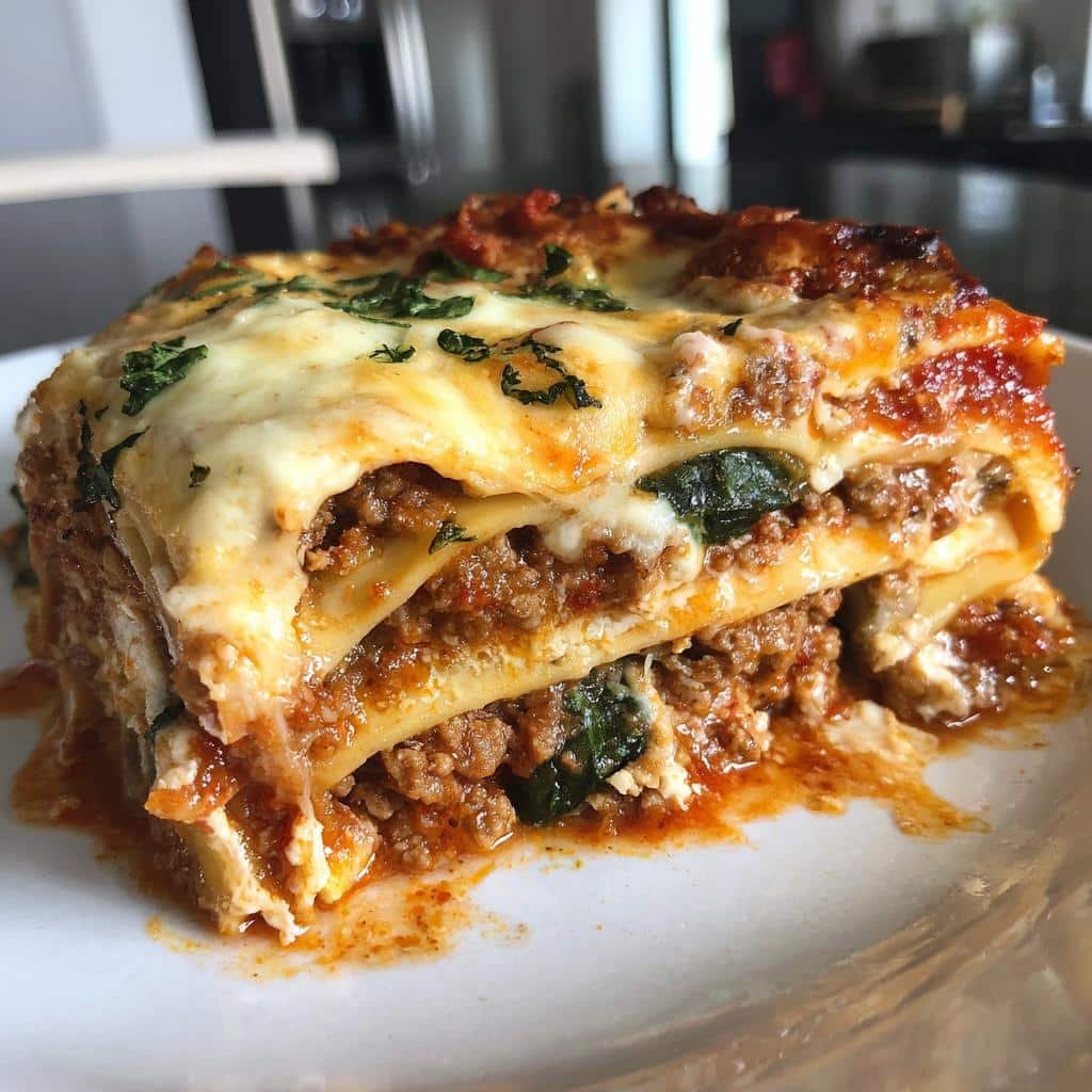 Healthy Slow Cooker Lasagna