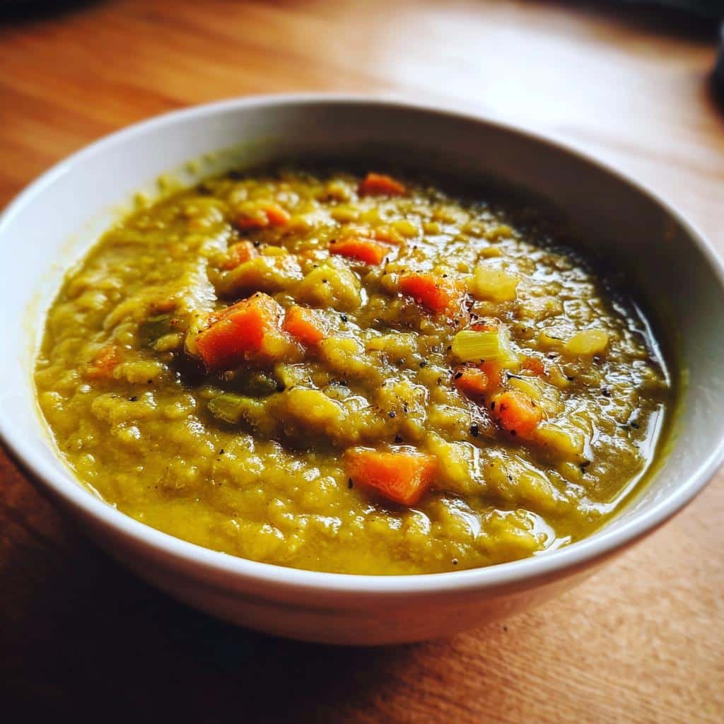 Hearty 8-Hour Healthy Slow Cooker Split Pea Soup Recipe 4 Healthy Slow Cooker Split Pea Soup - detail 1