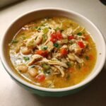 Healthy Slow Cooker White Wine Chili