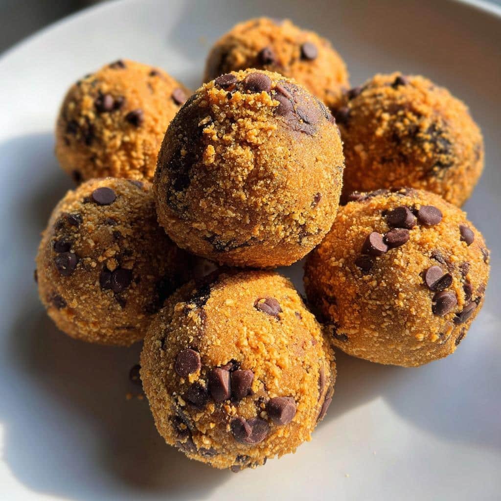 Healthy S'mores Protein Balls