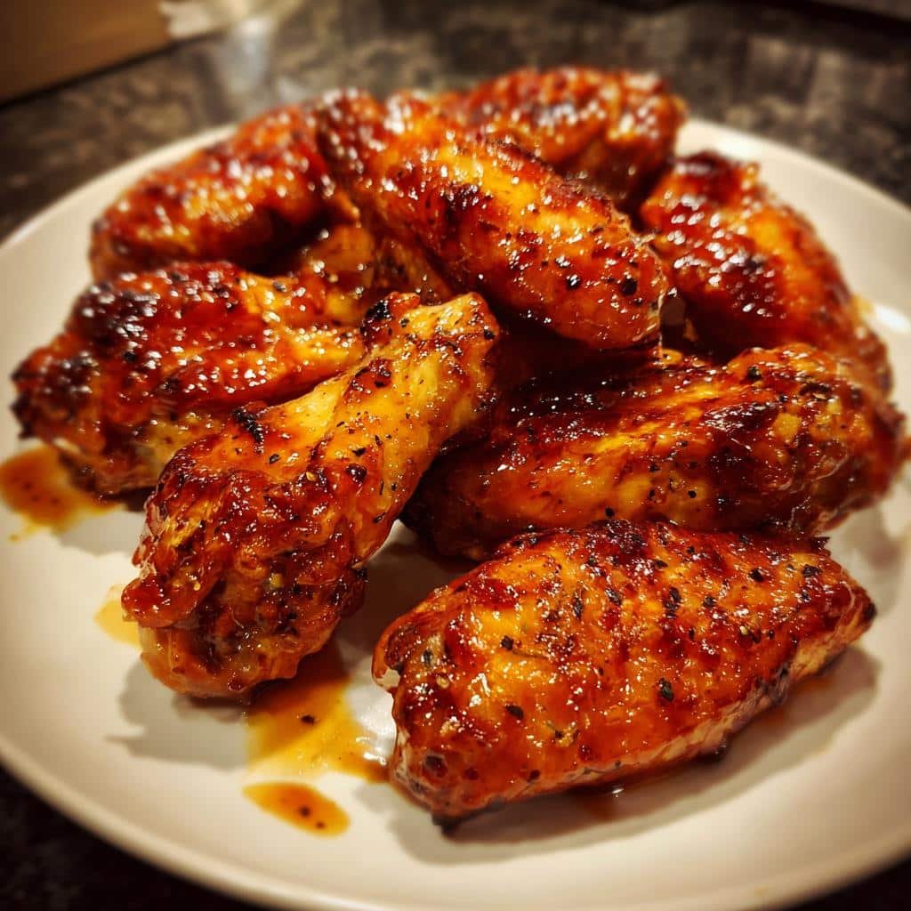 Healthy Sticky Pineapple-Teriyaki Chicken Wings Recipe