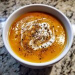 Healthy Sweet Potato & Ginger Soup