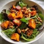 Healthy Sweet Potato & Walnut Salad