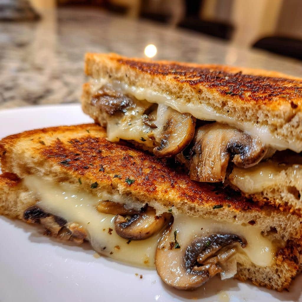 Healthy Swiss Mushroom Melt Delight - detail 1