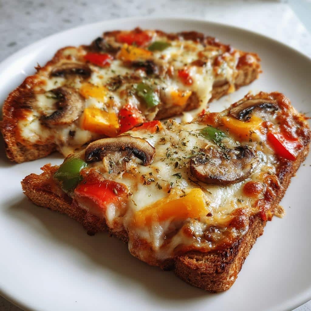 "Healthy Texas Toast Air Fryer Pizza in 12 Minutes - Delicious!" 4 Healthy Texas Toast Air Fryer Pizza - detail 1