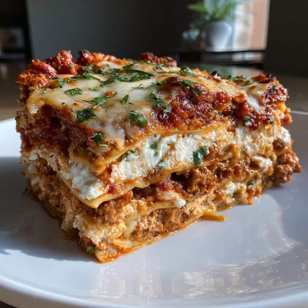 Healthy Turkey Meat Lasagna