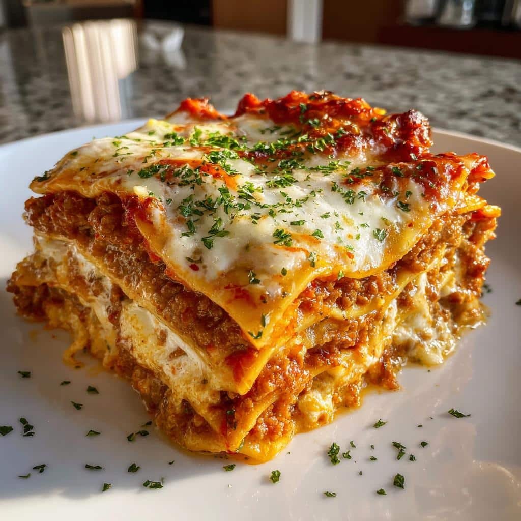 Healthy Veal Lasagna - detail 1