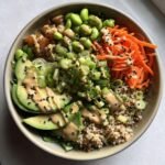 Healthy Vegan Poke Bowl with Tahini