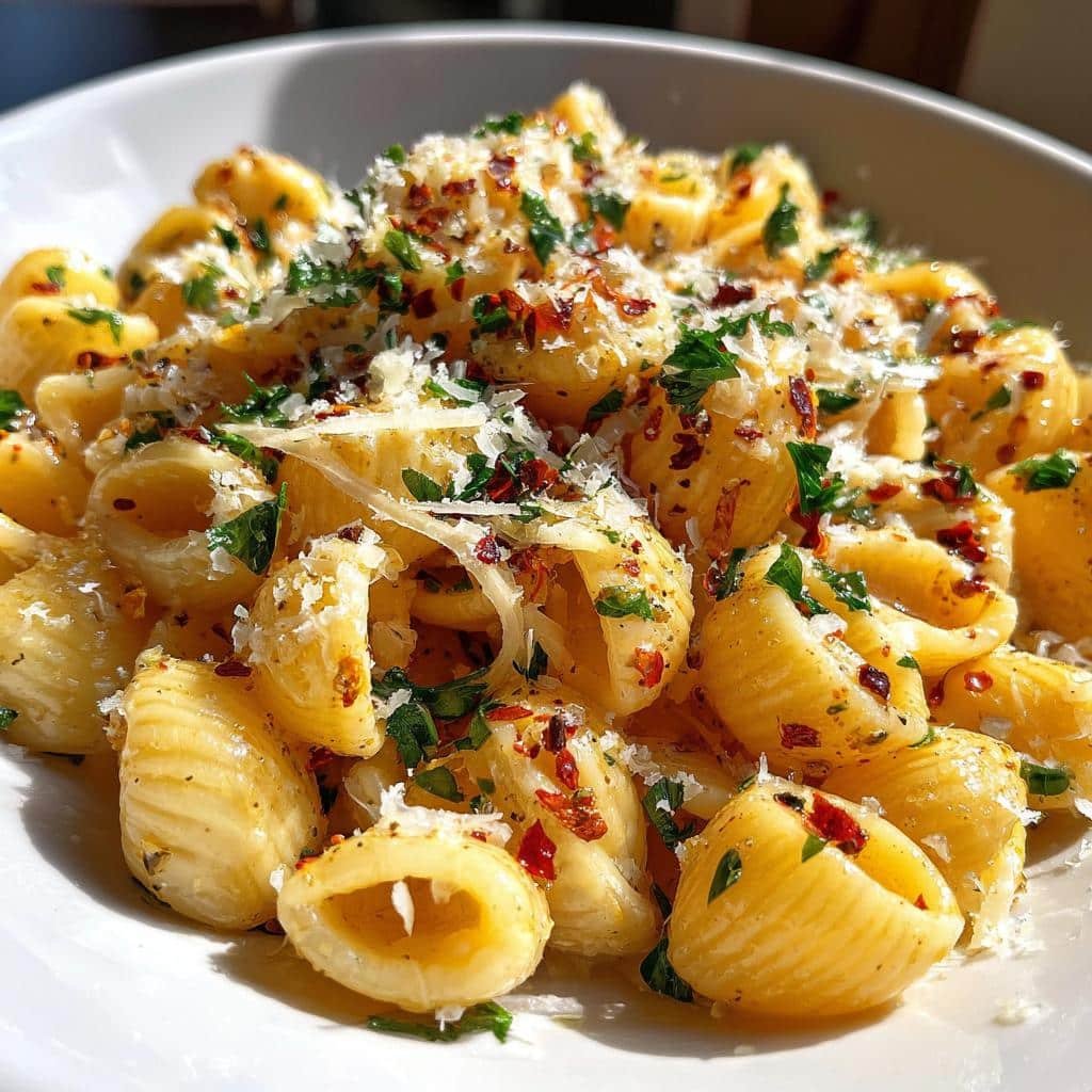 Healthy Viral Ditalini Pasta (15-Minute Garlic Butter) - detail 1