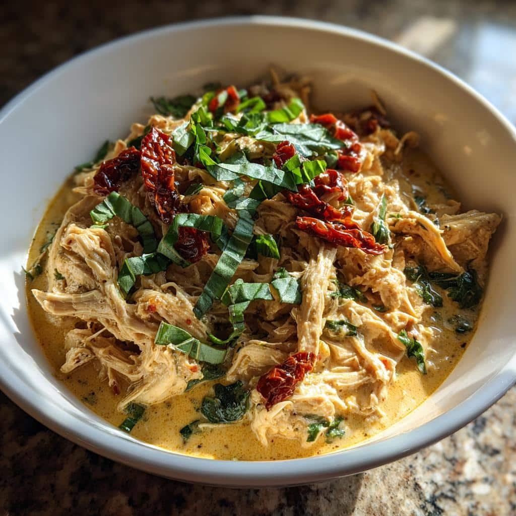 Healthy crockpot Marry Me Chicken - detail 1