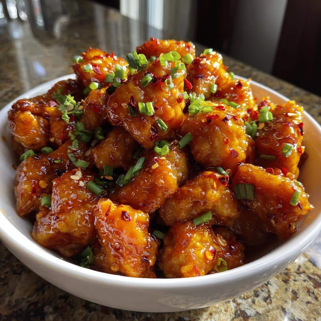 Healthy crockpot ORANGE CHICKEN