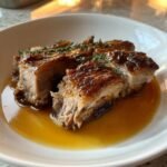 Healthy crockpot country style boneless pork ribs