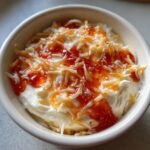 Healthy festive Pepper Jelly Cheese Dip
