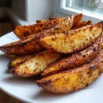 Healthy quick Healthy Potato Wedges (Oven-Baked)