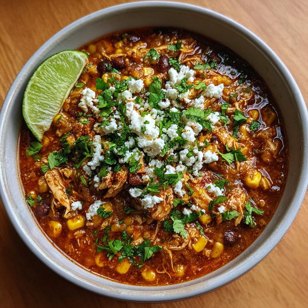 Street Corn Chicken Chili - detail 1