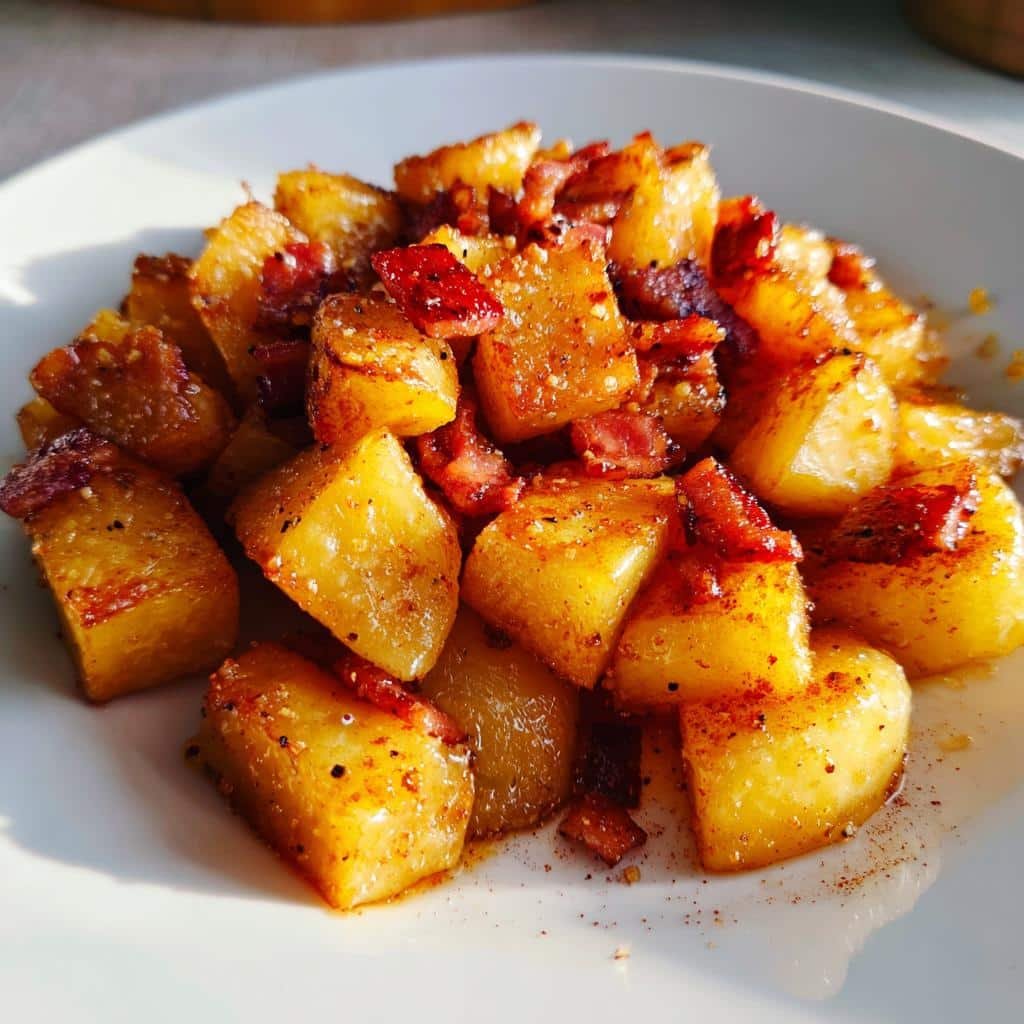 Weeknight Healthy Honey Bacon Roasted Potatoes - detail 1