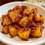 Weeknight Healthy Honey Bacon Roasted Potatoes