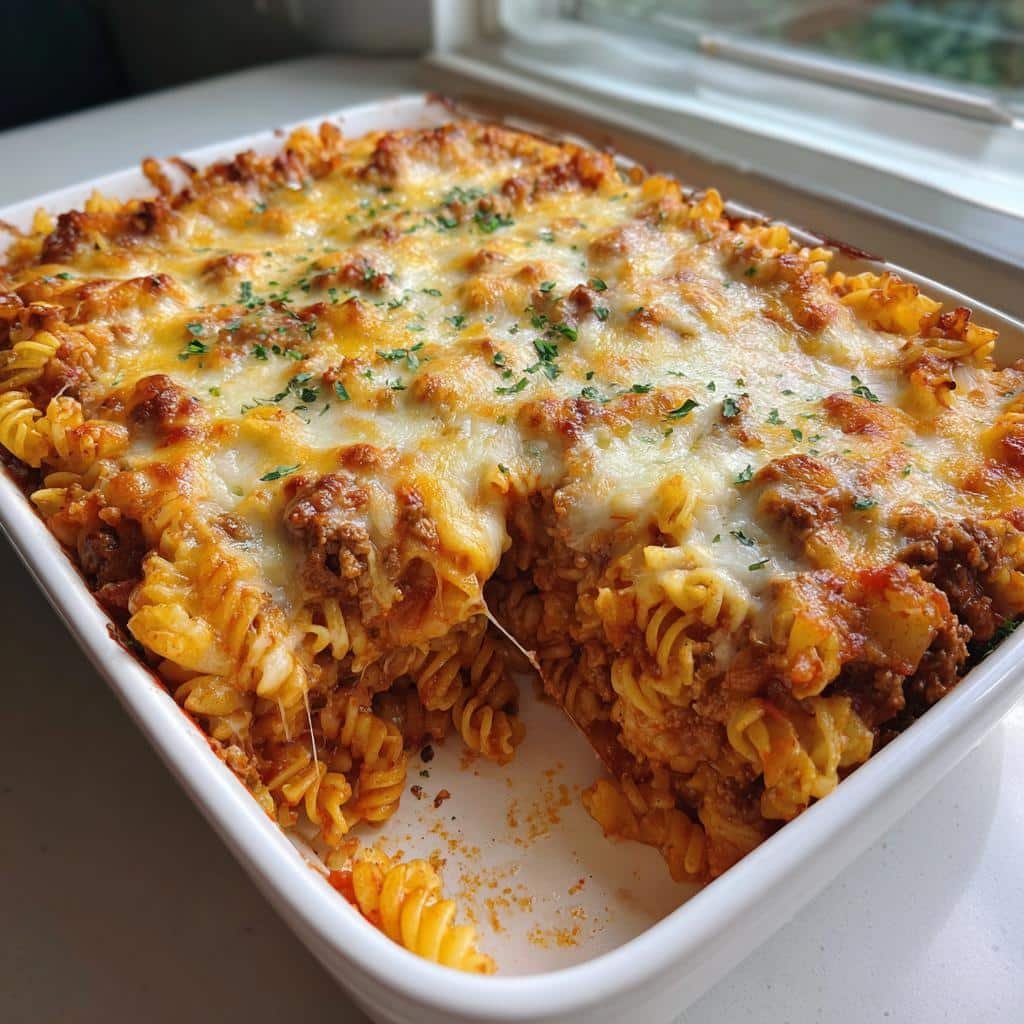healthy Cheeseburger Casserole (Budget-Friendly)