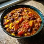 healthy Crockpot Quinoa Chili
