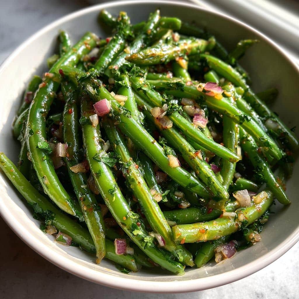 15-Minute Healthy Green Bean Salad That’s Irresistible 4 healthy Green Bean Salad - detail 1