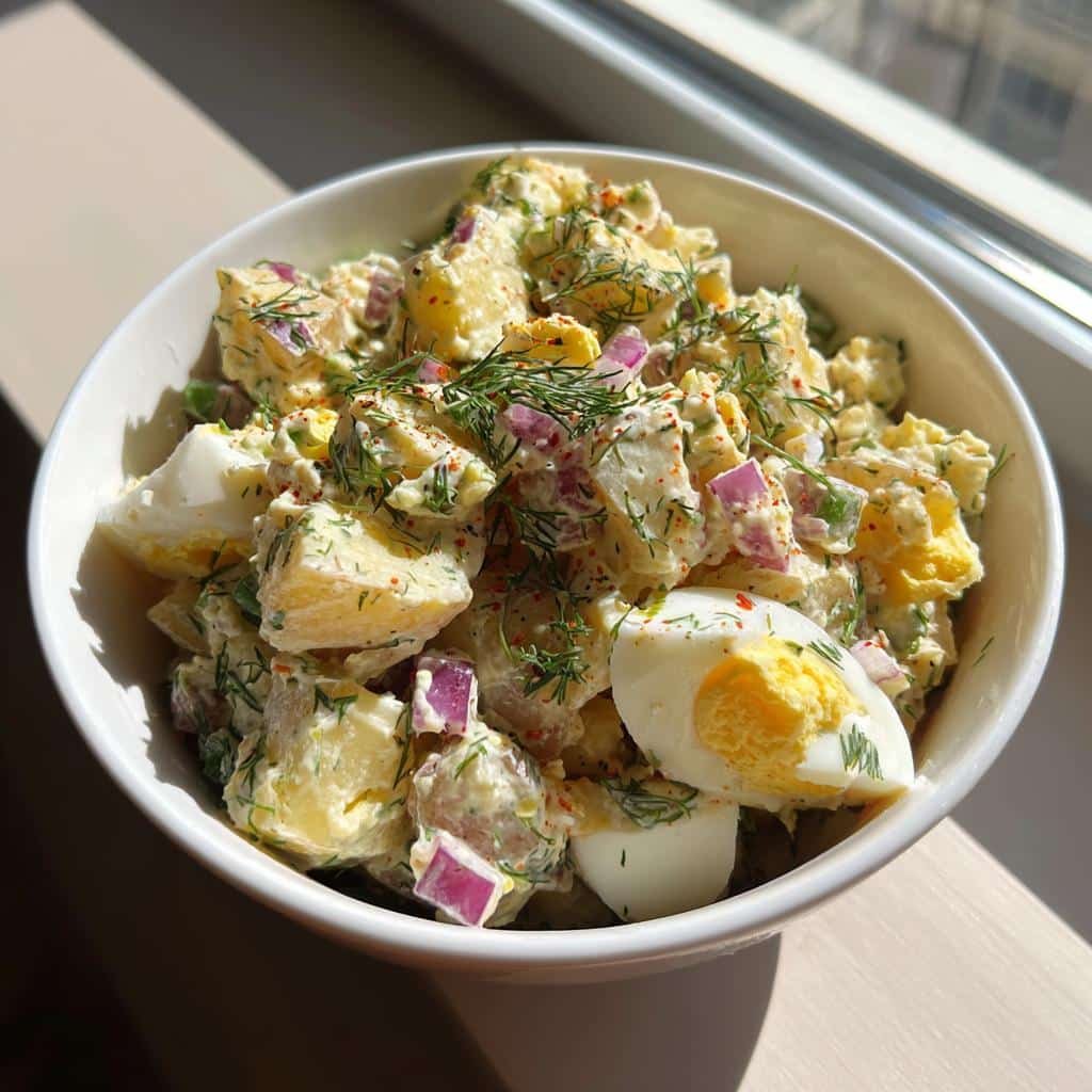 Healthy High-Protein Potato Salad: 30-Minute Greek Yogurt Magic 4 healthy High-Protein Potato Salad with Greek Yogurt - detail 1
