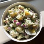 healthy High-Protein Potato Salad with Greek Yogurt