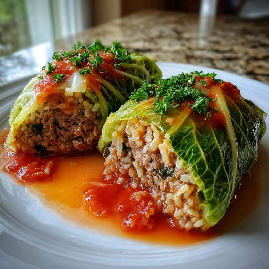 healthy Stuffed Cabbage Rolls