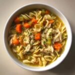 healthy crockpot chicken and noodles