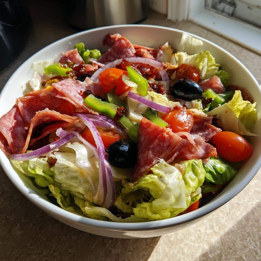 15-Minute Healthy Italian Grinder Salad That Crunches Perfectly 4 healthy italien grinder salad - detail 1