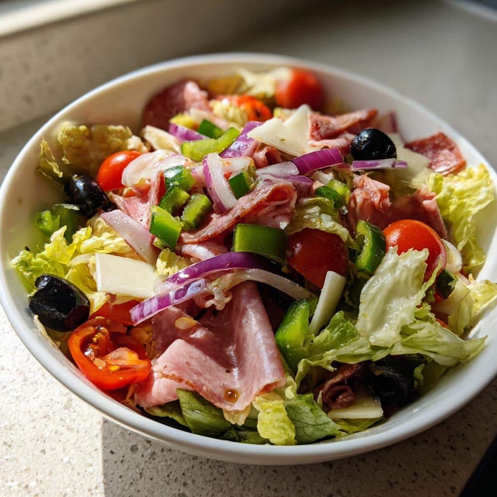 healthy italien grinder salad