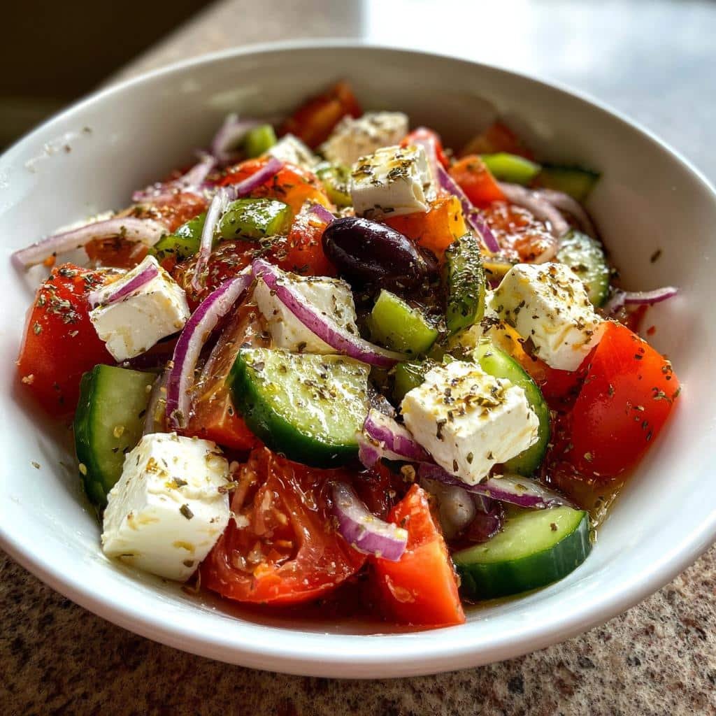 the Best Greek Salad - detail 1