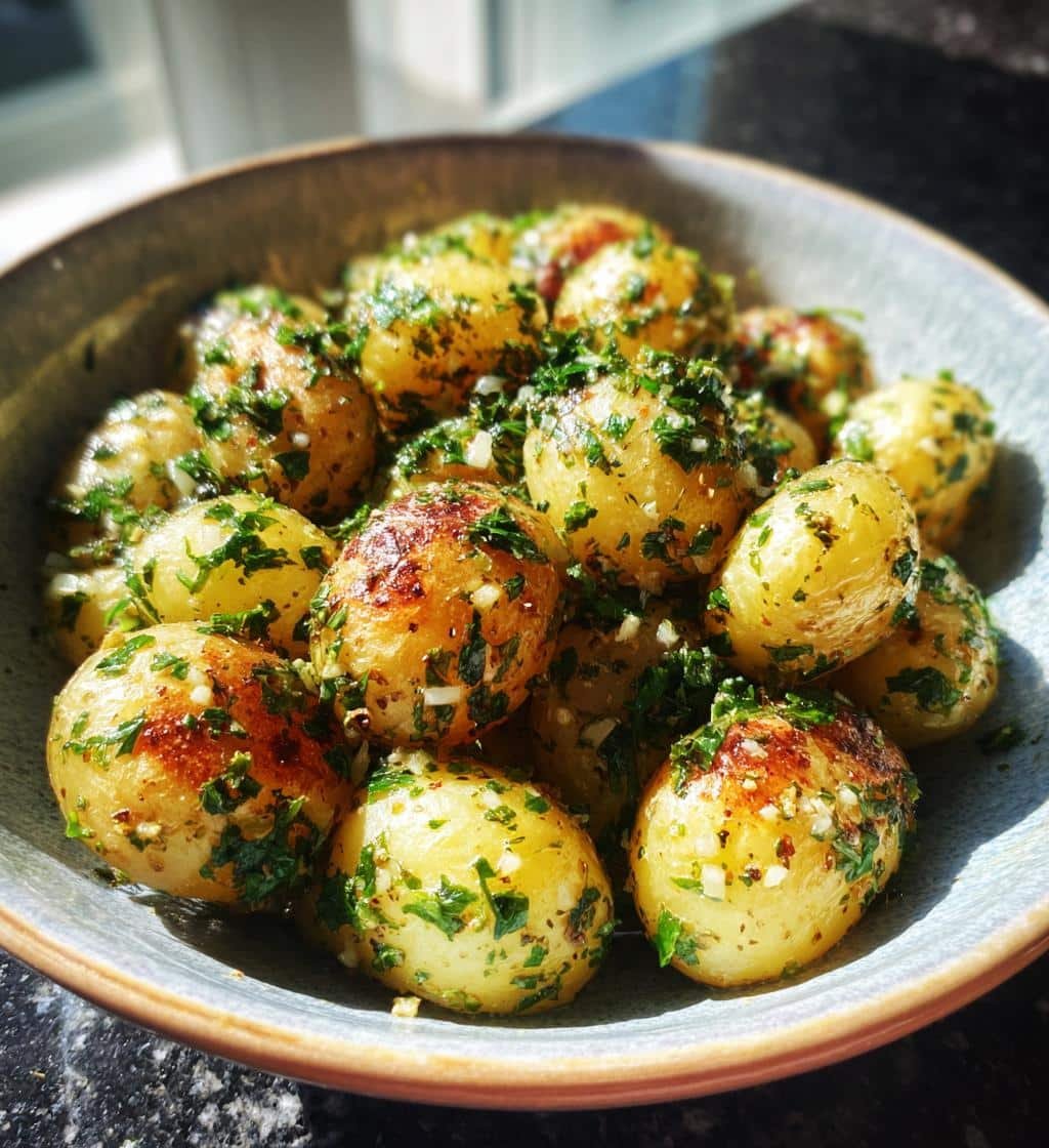 5-Ingredient Garlic Parsley Potatoes - detail 1