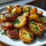 5Healthy -Ingredient Crispy Garlic Butter Potatoes