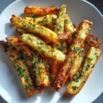 Air Fryer Garlic Parsley Fries