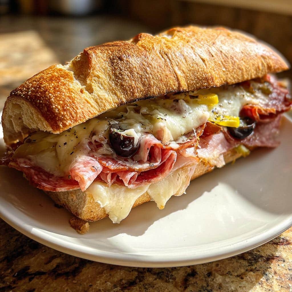 Irresistible Baked Italian Sub Sandwiches for 8 4 Baked Italian Sub Sandwiches - detail 1