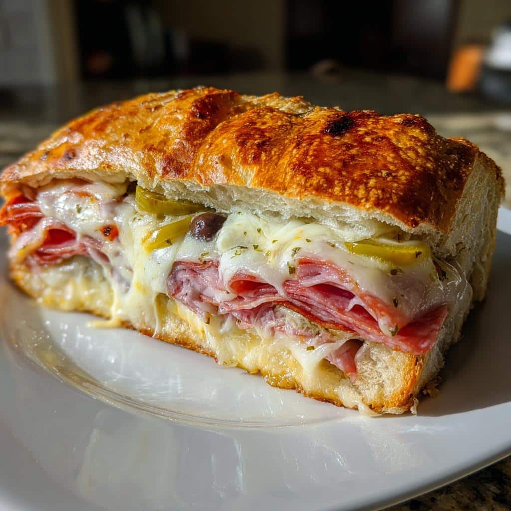 Baked Italian Sub Sandwiches