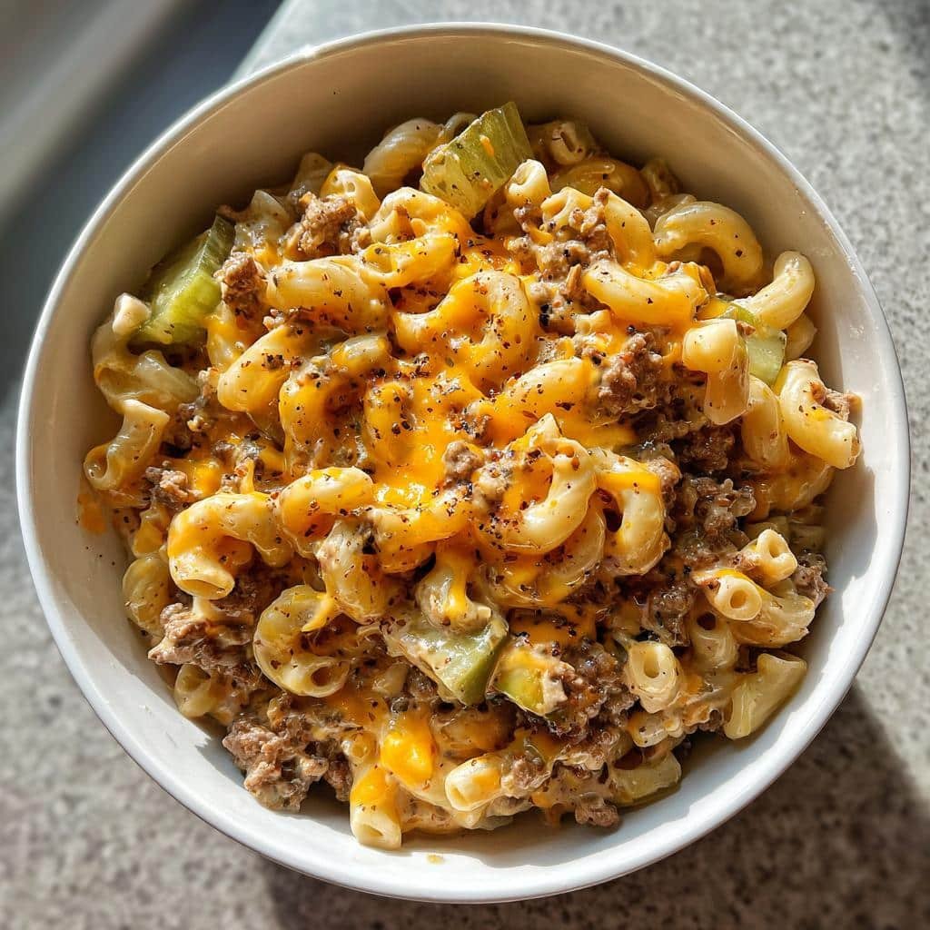 Big Mac Pasta Salad