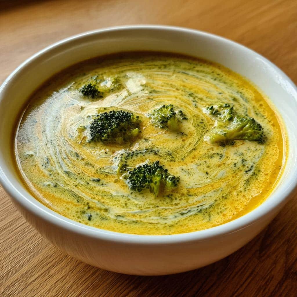 Broccoli Cheddar Soup - detail 1