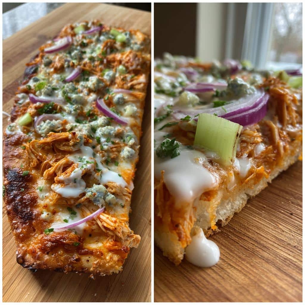 Buffalo Chicken Flatbread Pizza - detail 1