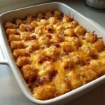 CHICKEN BACON RANCH TATER TOT CASSEROLE