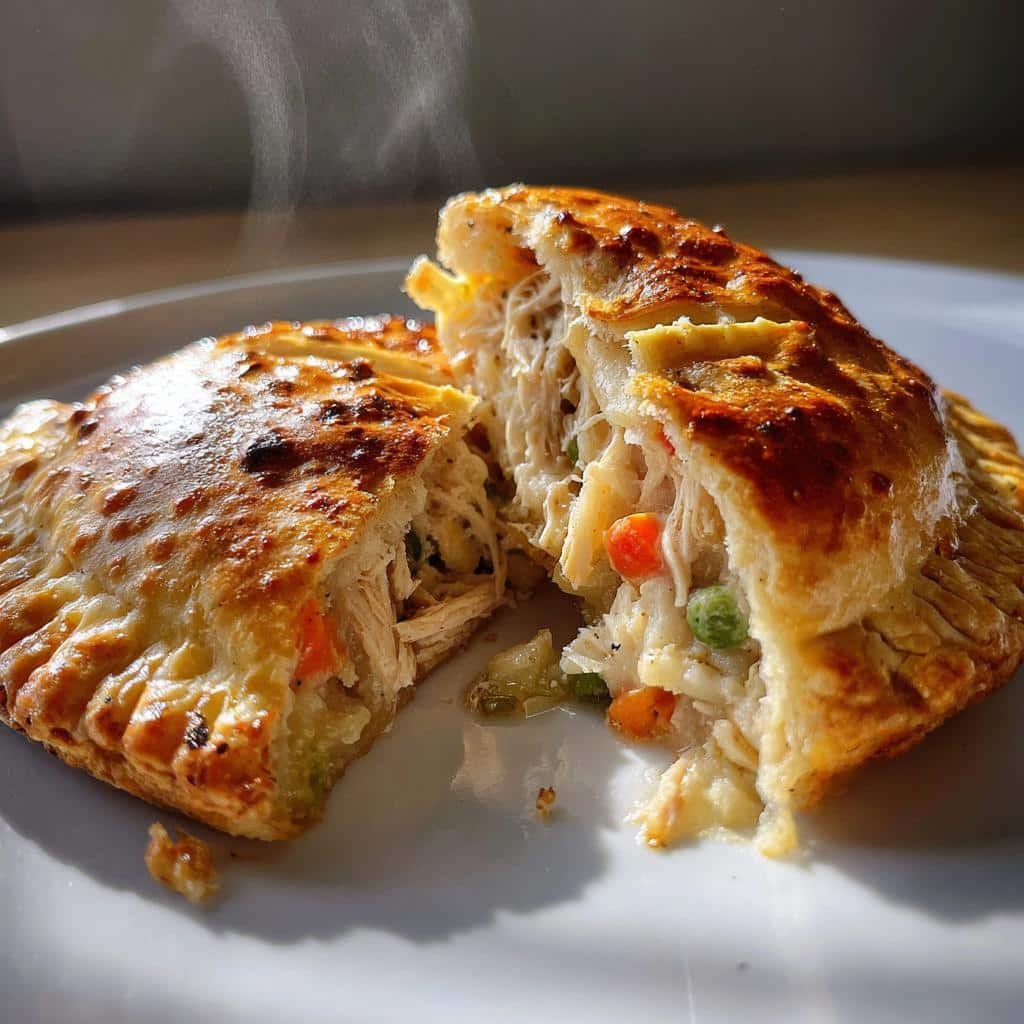 CHICKEN POT PIE HAND PIES