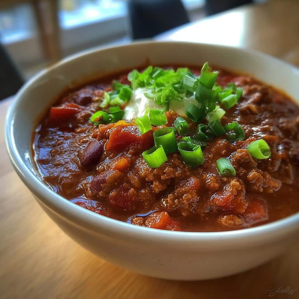 Hearty 3-Ingredient Crockpot Chili That Melts in Your Mouth 4 CROCKPOT CHILI - detail 1