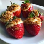 15-Minute Cheesecake Deviled Strawberries - Irresistible Delight! 5 Cheesecake Deviled Strawberries